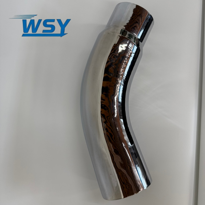 Wsy Factory Price 45/60 Degrees 5''-8''-23'' Chromed/Black Painted Exhaust Tips