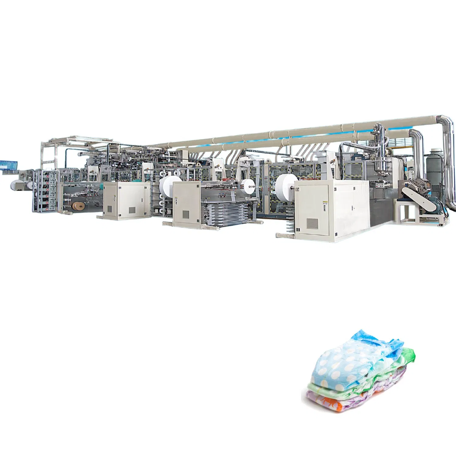 High-Quality Baby Diaper Machine for Bulk Manufacturing