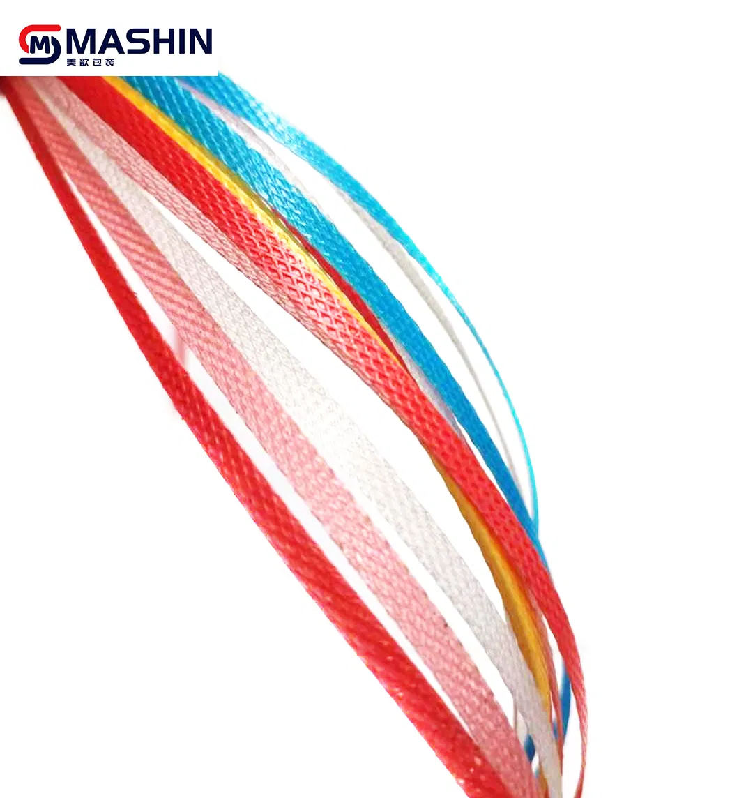 100% Virgin PP Strapping Roll 5mm Width 0.5mm Thickness 7000m for Corrugated Packaging