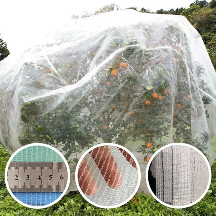 HDPE+3% Rete Antigrandine Stabilizzata ai Raggi UV Rete Agricola Rete Antiape