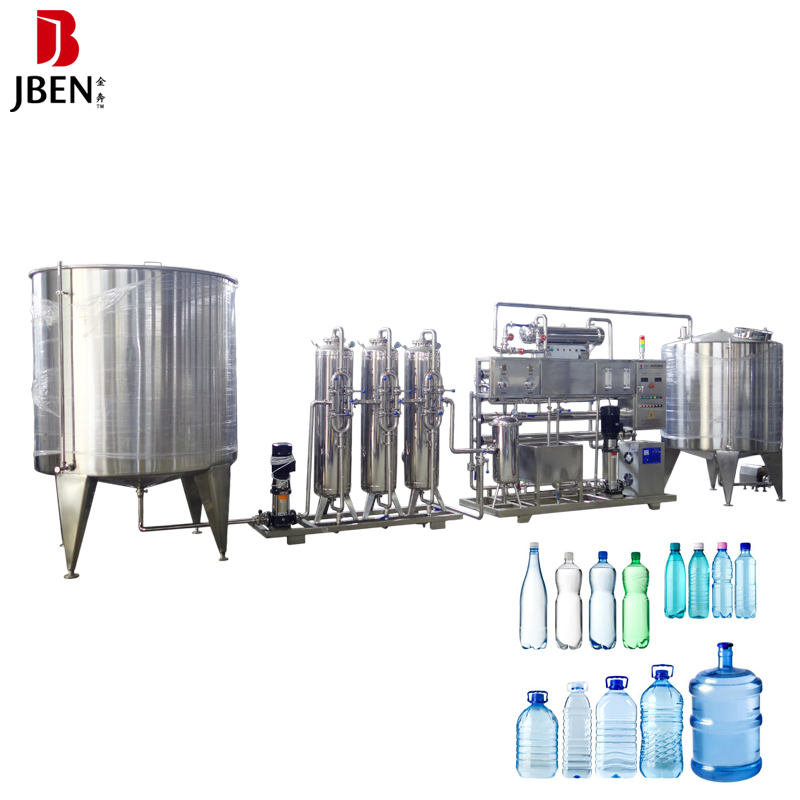 3t/H Durable RO System Pure Water Treatment Machine for Food Industry