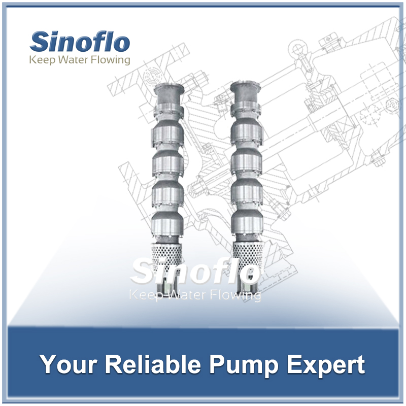 Vertical Multistage Stainless Steel Submersible Dewatering Pump 14"