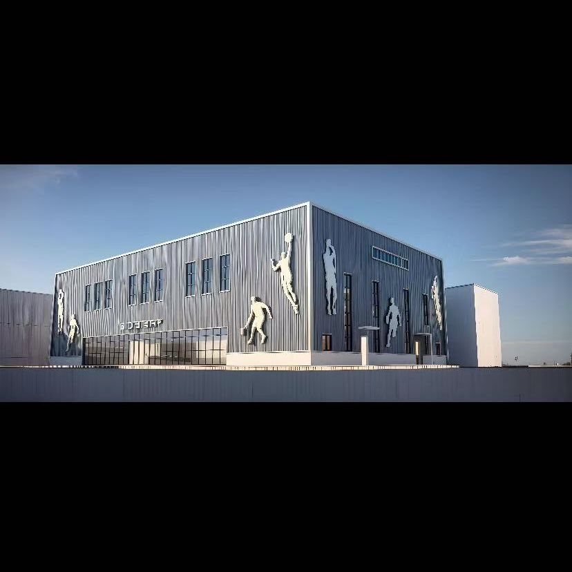 تصميم مُجلفن/مطلي مسبق الصنع لهيكل فولاذي لحظيرة/مرآب/مستودع تخزين/ورشة عمل/مستودع صناعي