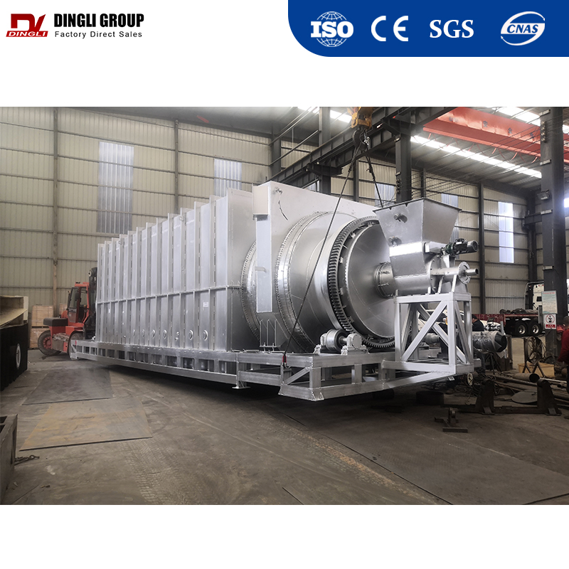 Factory Direct Continuous Carbonization Machine for Rapeseed Stalk Rice Husk Sawdust