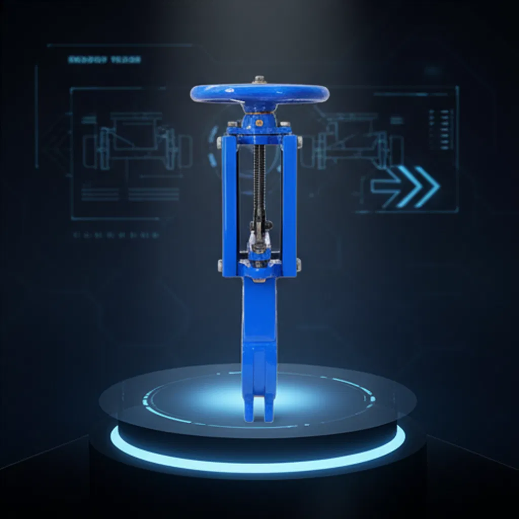 Heavy-Duty Electric and Pneumatic OS&amp;Y Knife Gate Valve