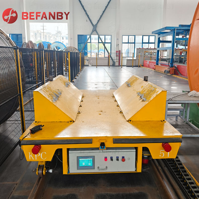 Aluminum Coil Electric Flat Trackless Transfer Cart