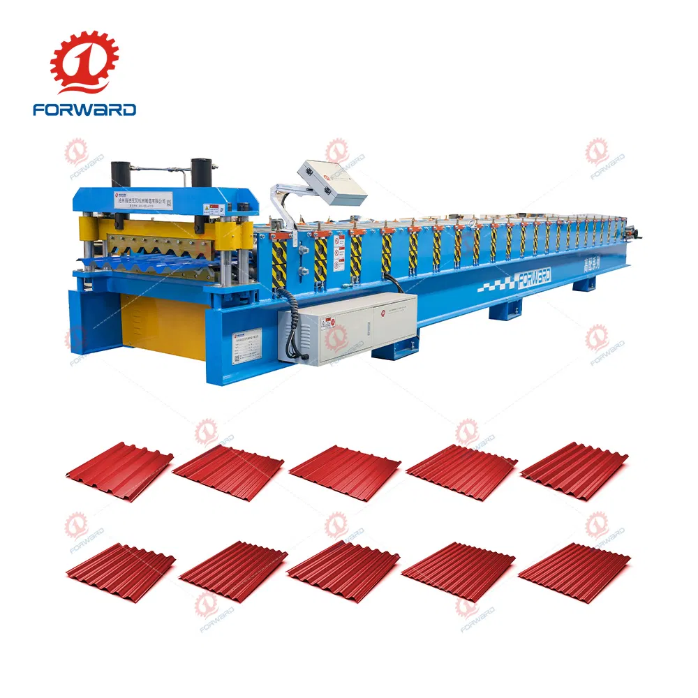Máquina de perfilado trapezoidal para la industria de la construcción