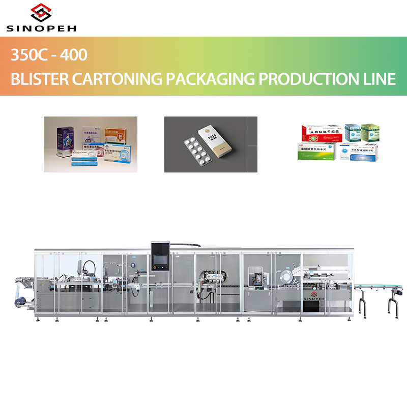 High-Speed Fully Automatic Blister Packaging Machine for Pharmaceutical and Cosmetic Packaging Paper Boxes Production Line