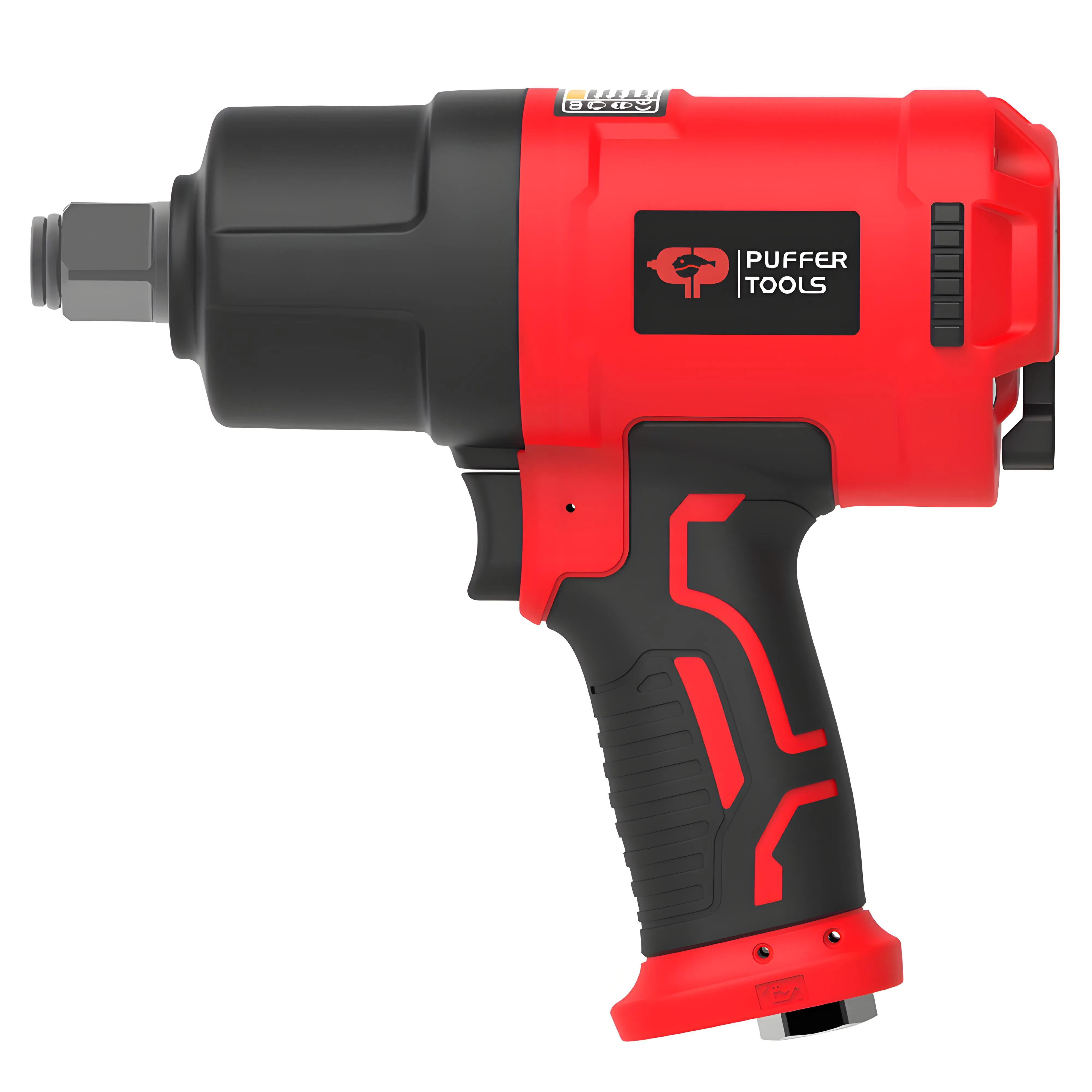 Puffer Tools 3/4 Inch Heavy Duty Air Impact Wrench Industrial Pneumatic Power Gun