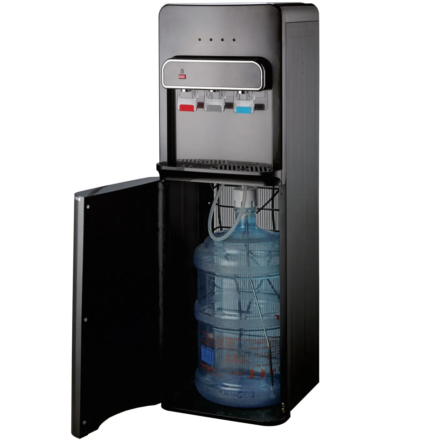 Distributeur d'eau de refroidissement pour compresseur à chargement par le bas NF209 avec 3 robinets et verrouillage enfant