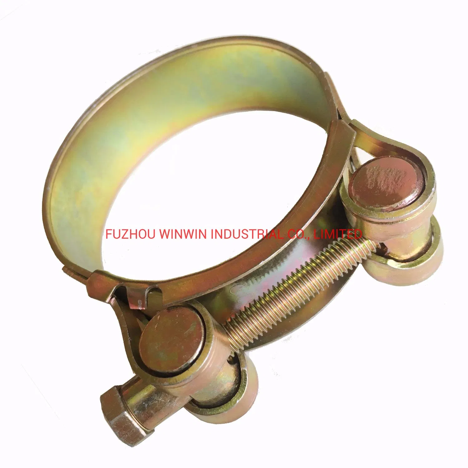 Collier de serrage pour tuyau à boulon en T à couple élevé pour service intensif (WW-HC07)