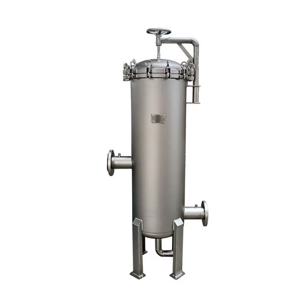 High Flow Precision Stainless Steel Cartridge Filter Housing for Industrial Wastewater and Chemical Liquid Filtration