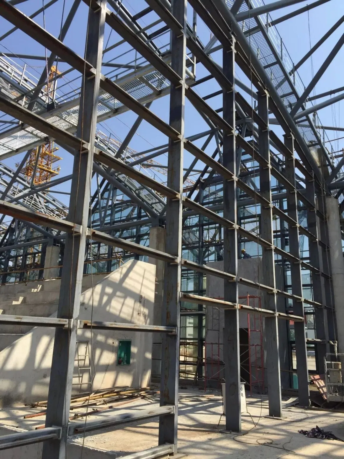 Anti-Corrosion Metal Building Prefabricated House Steel Structure