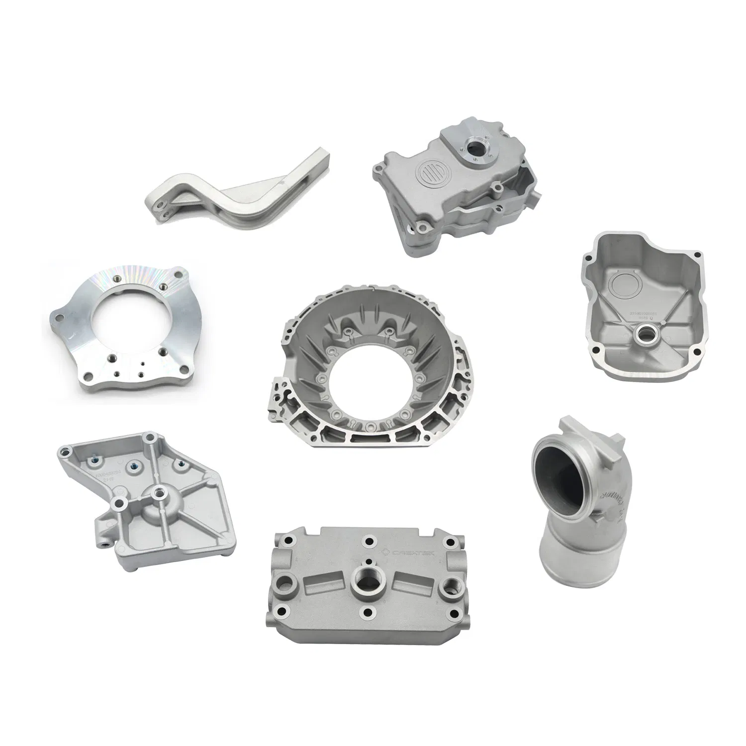 Durable Auto Car Engine Aluminum Casting Gearbox Housing