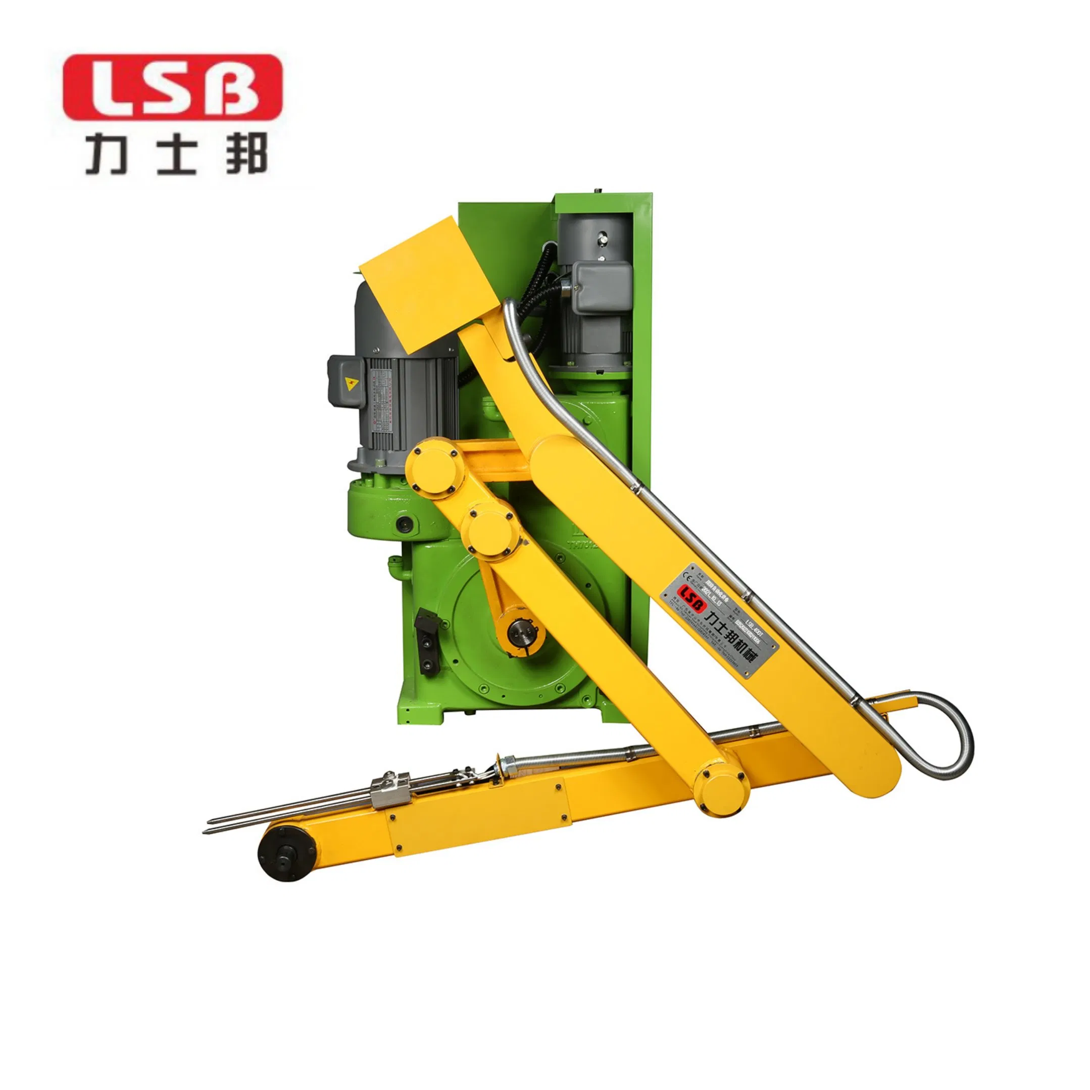 Cuchara automática de recogida de aluminio fundido con varilla de cinco eslabones LSB para fundición a presión