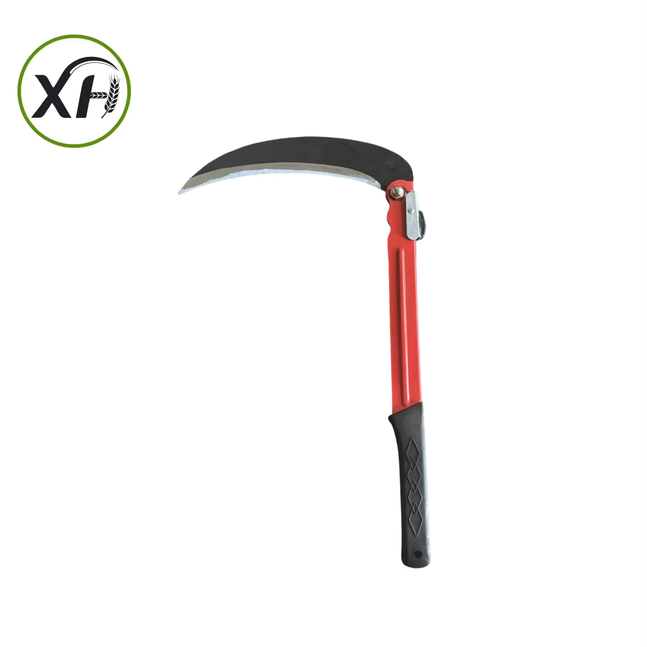 Folding Flat Handle Sickle with Iron Handle