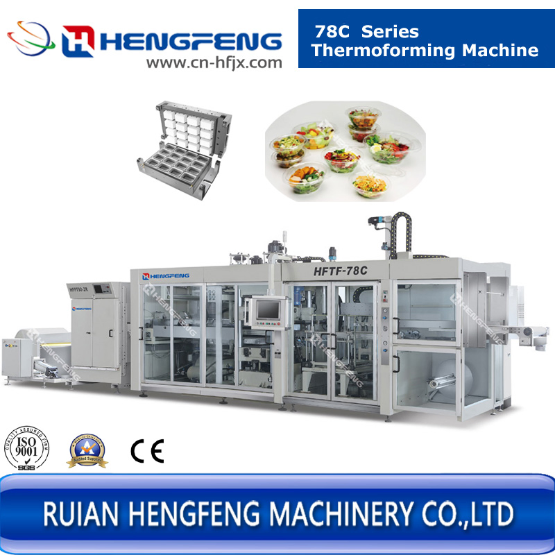 Automatic Plastic Cup Thermoforming Machine for Container (HFTF-78C/3)