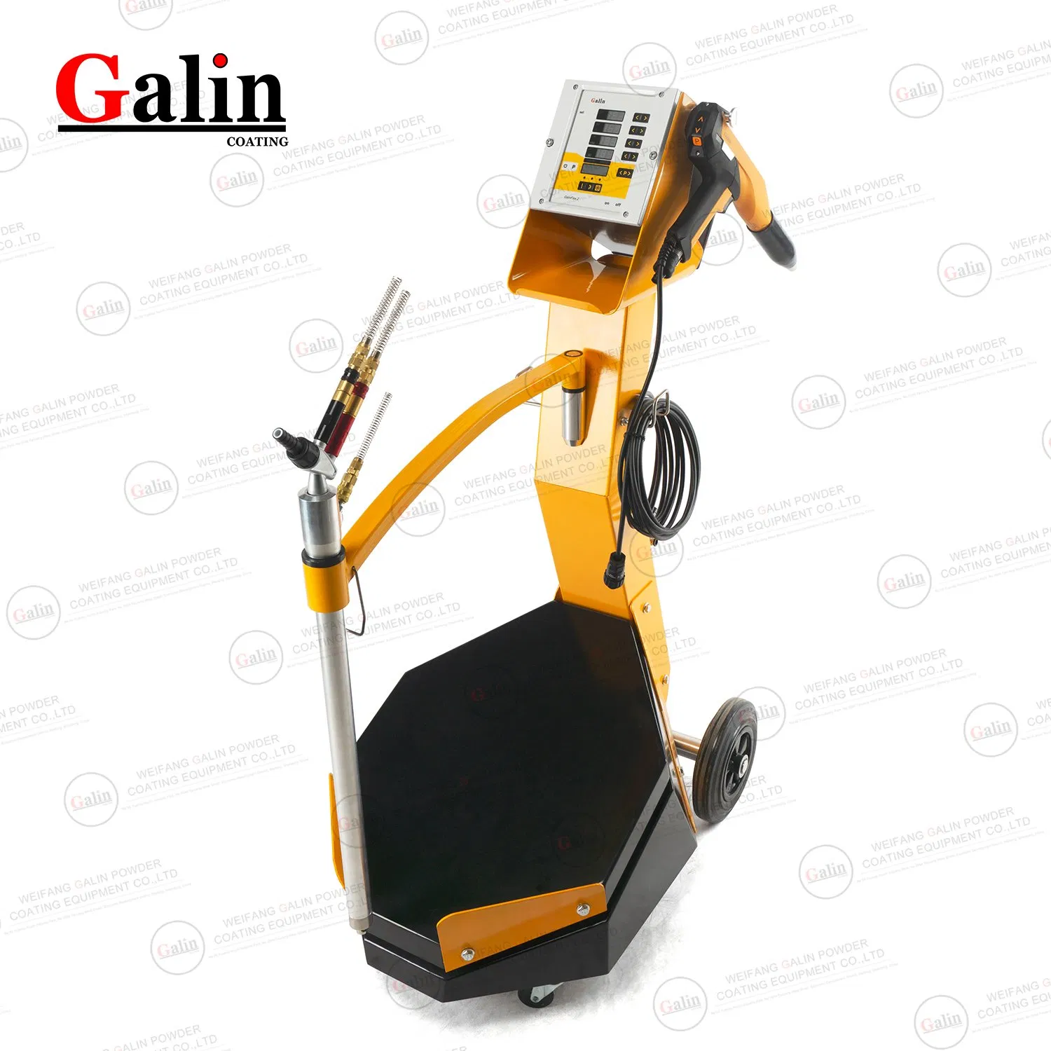 Galin Vibration/Vibrate Powder Coating/Spray/Paint/Box Feed Machine (OPTFlex-2B) for Easy Changing Color