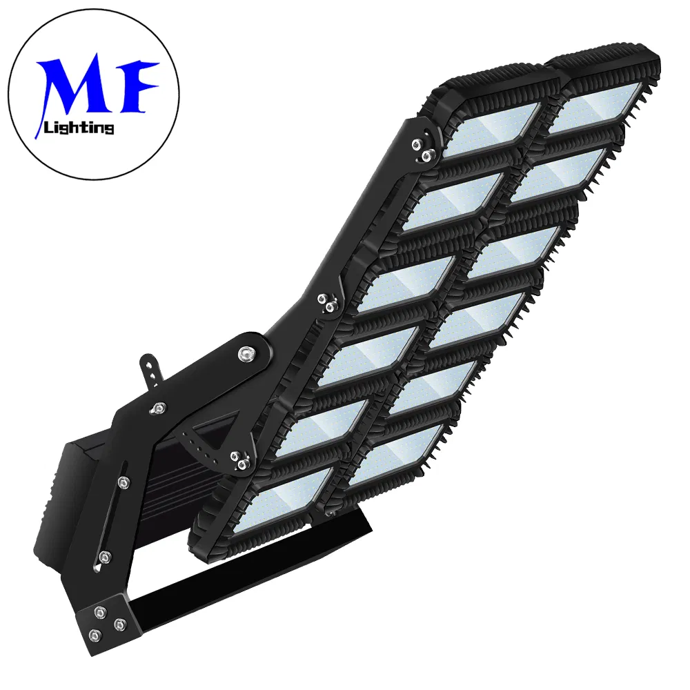 Narrow Beam 15° 25° 60° 90° Asy Angle 200W 450W 650W 900W 1350W IP67 Waterproof LED Stadium Light Sport Field Light High Mast Light