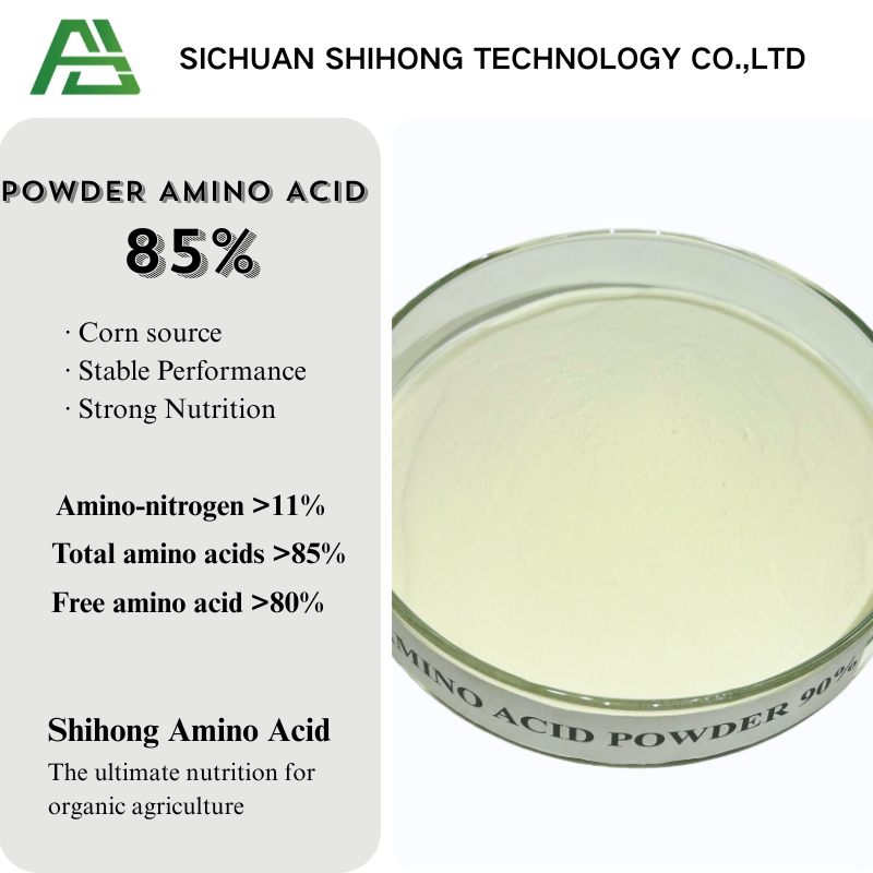 Plant Source Corn Amino Acid 85% Powder with Full Solubility for Organic Nutrition