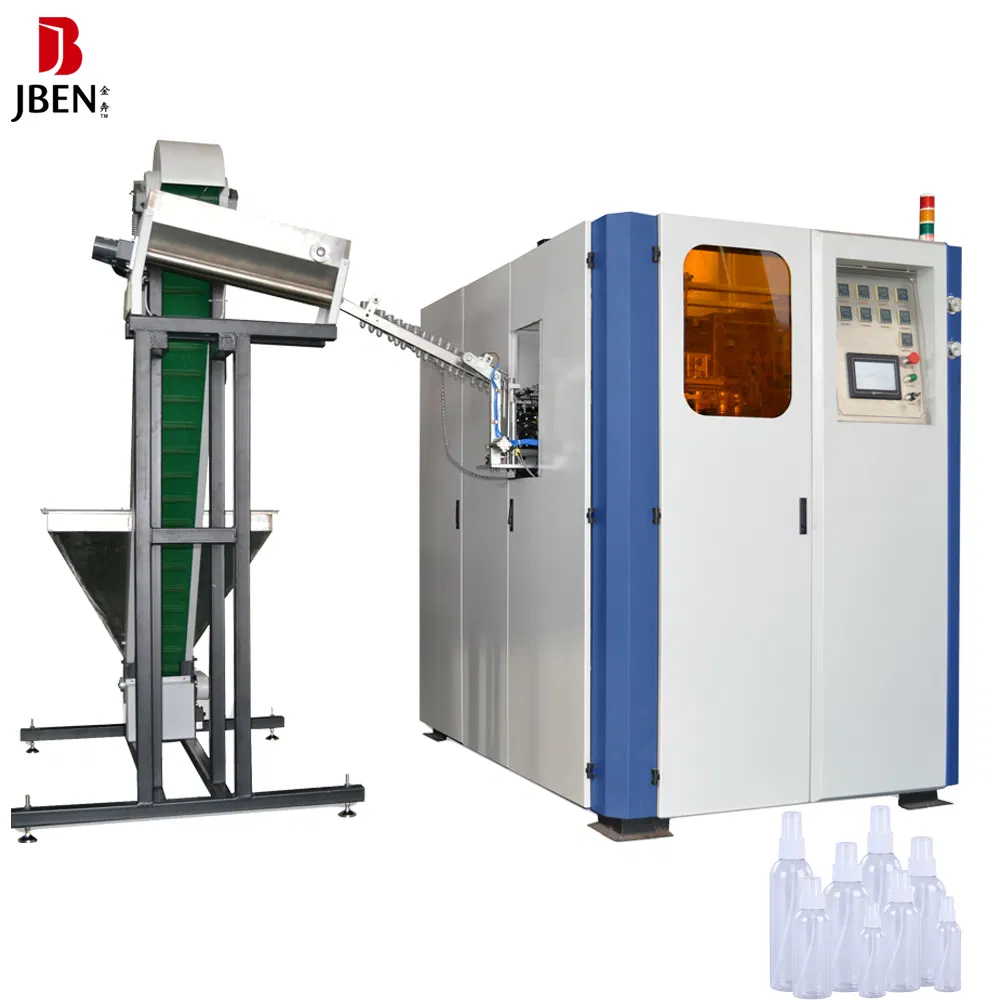 10 ml 30 ml 500 ml Machine de moulage par soufflage de bouteilles en PET avec pulvérisateur cosmétique