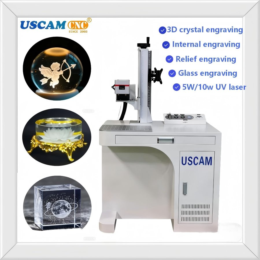 Discount Crystal Inner Engraving/Marking 5W UV Laser Engraver Photo Engraving Machine