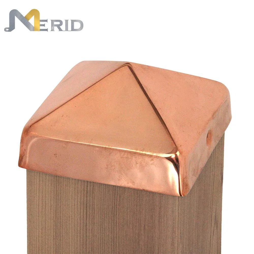 Custom Made Metal 6X6 Fence Post Cap