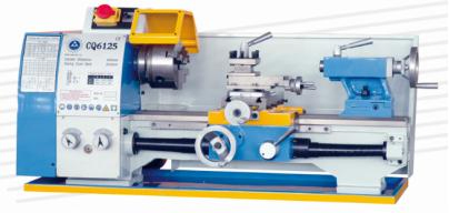 Metalworking Bench Lathe with Conventional Design - Model CQ6125