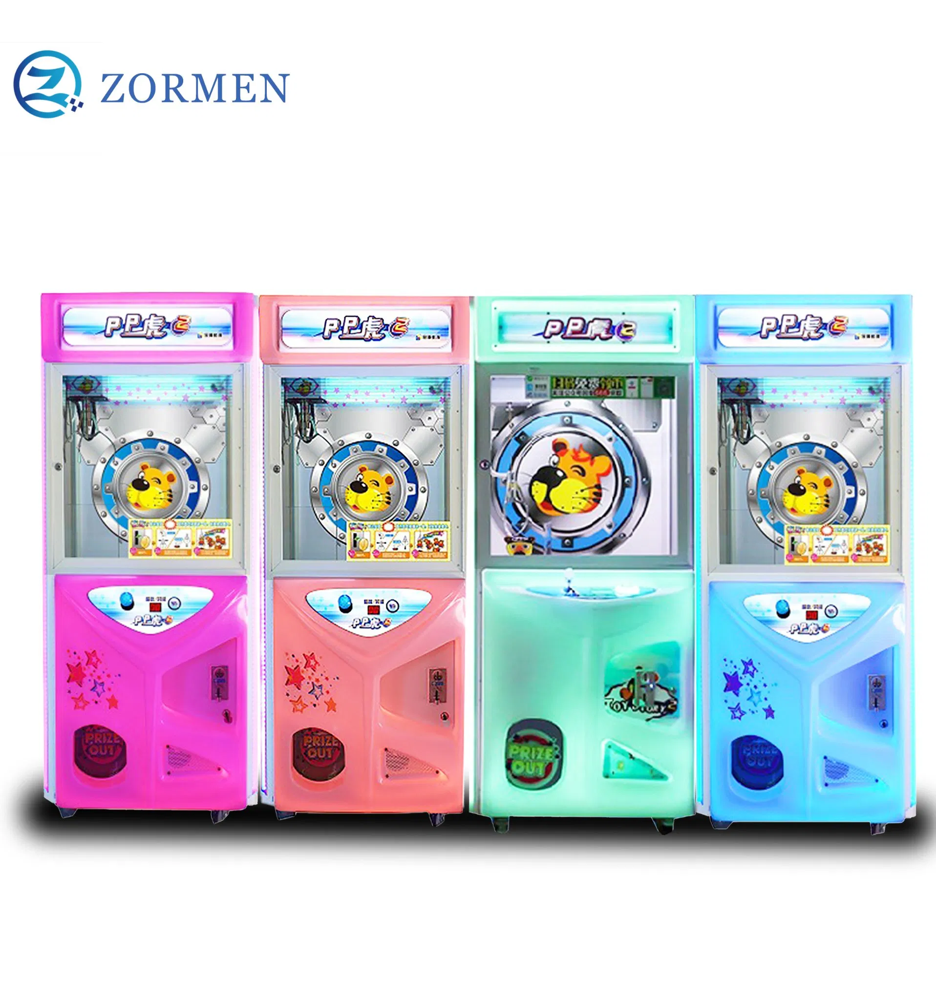 Coin Operated Game Claw Machines Toy Arcade Crane Kids Token Machine