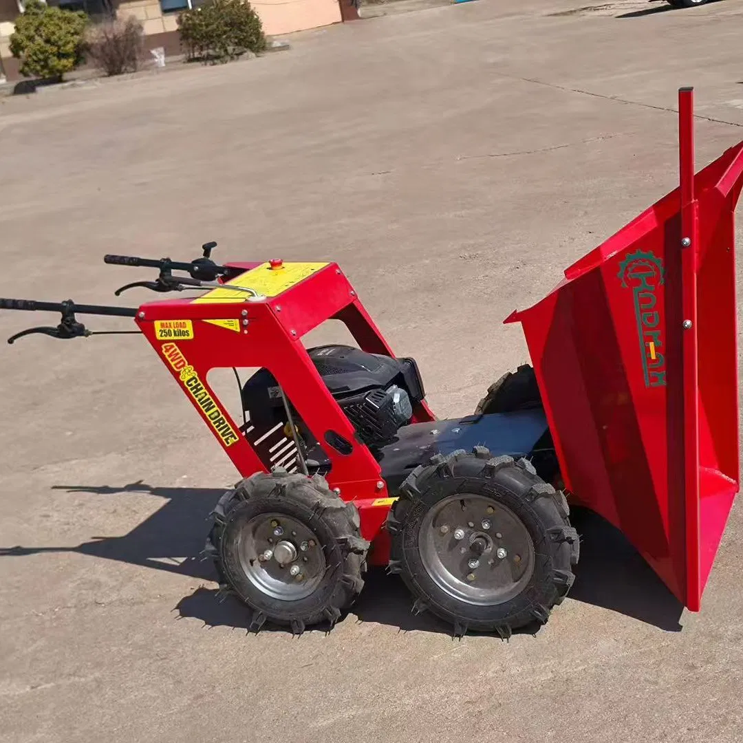 Benzin 250kg Ladung Baukraftkarre Allrad Mini-Dumper