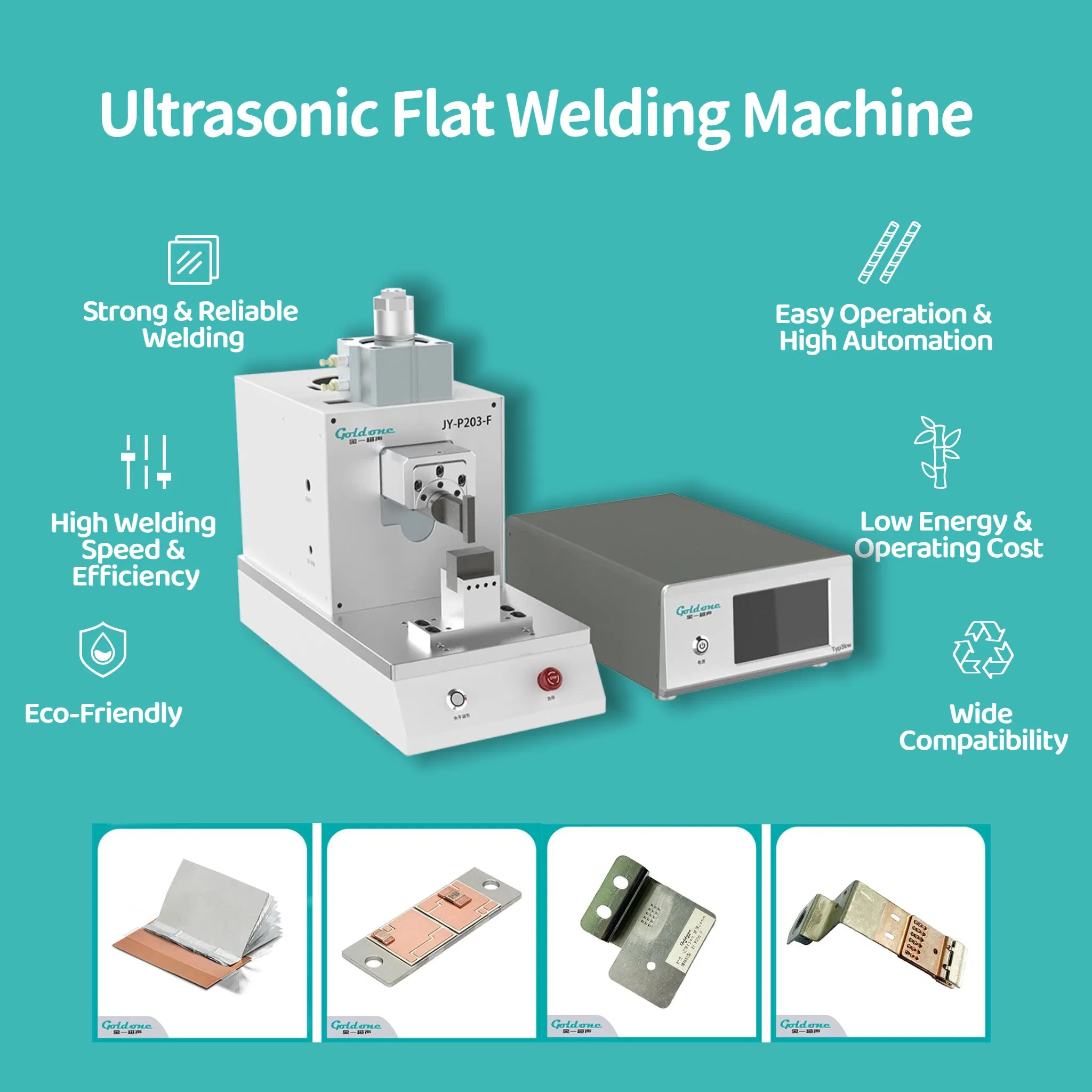Automatic Ultrasonic Large Area Welder for Desalination Facility Battery