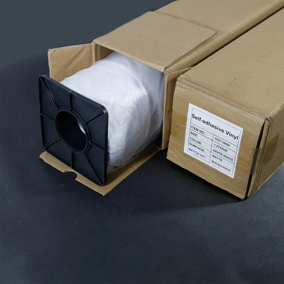 Grey PVC Adhesive Vinyl for Printing