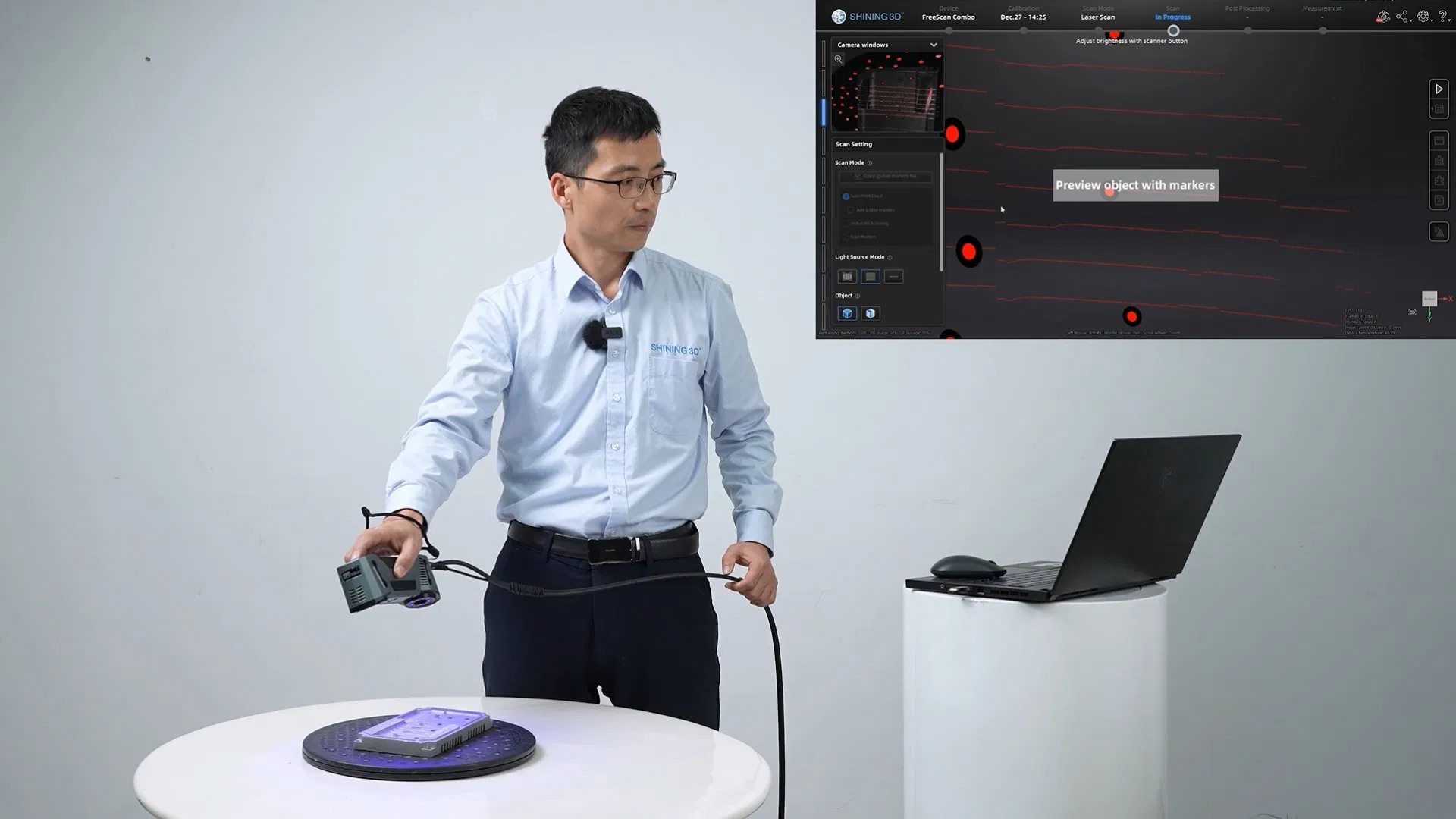 Reddot Award Winning Handheld 3D Laser Scanner