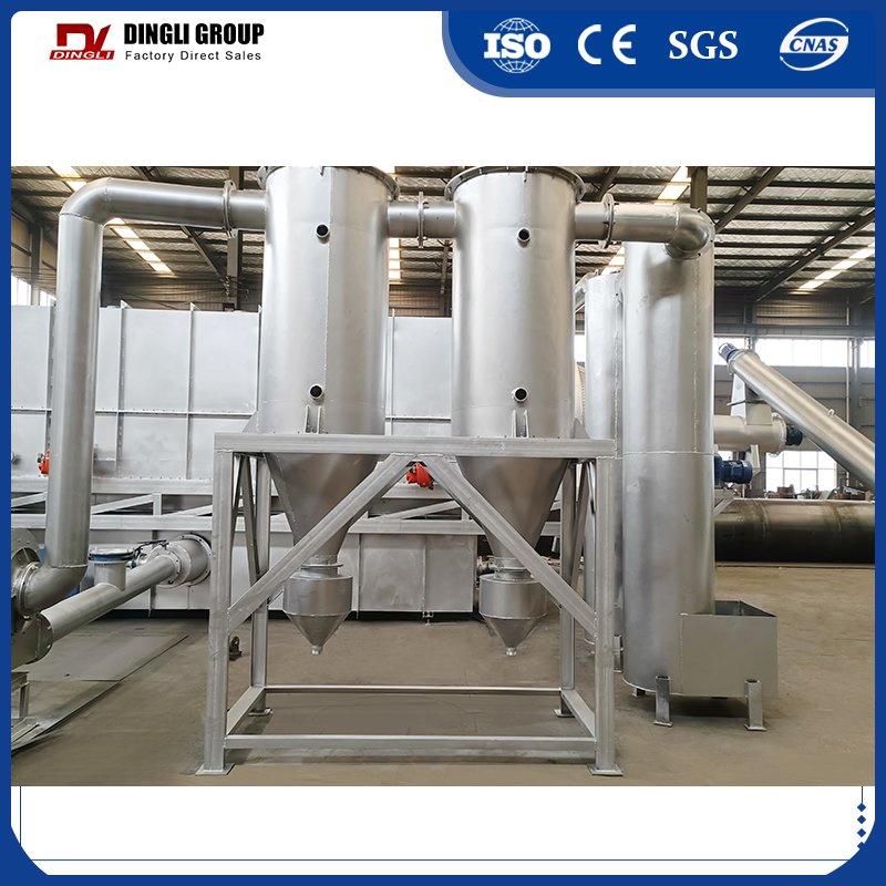 Eco Friendly Continuous Biomass Pyrolysis Machine Low Energy Consumption High Efficiency Carbonization Line