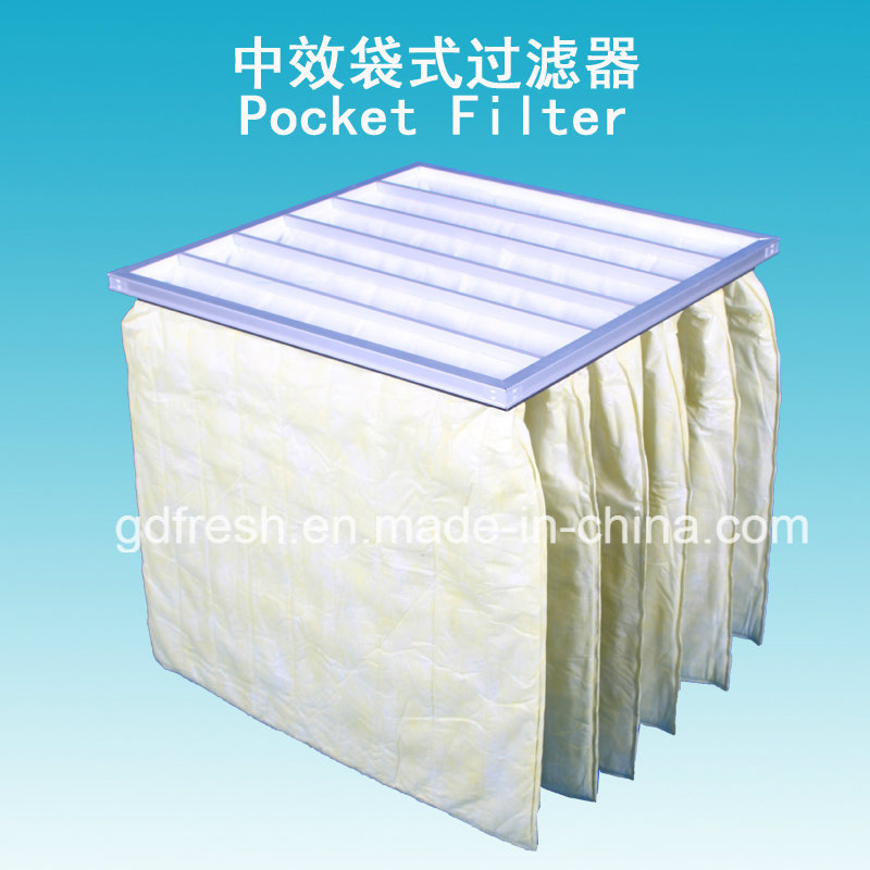 95% Efficiency F8 Nonwoven Fabric Air Pocket Filter