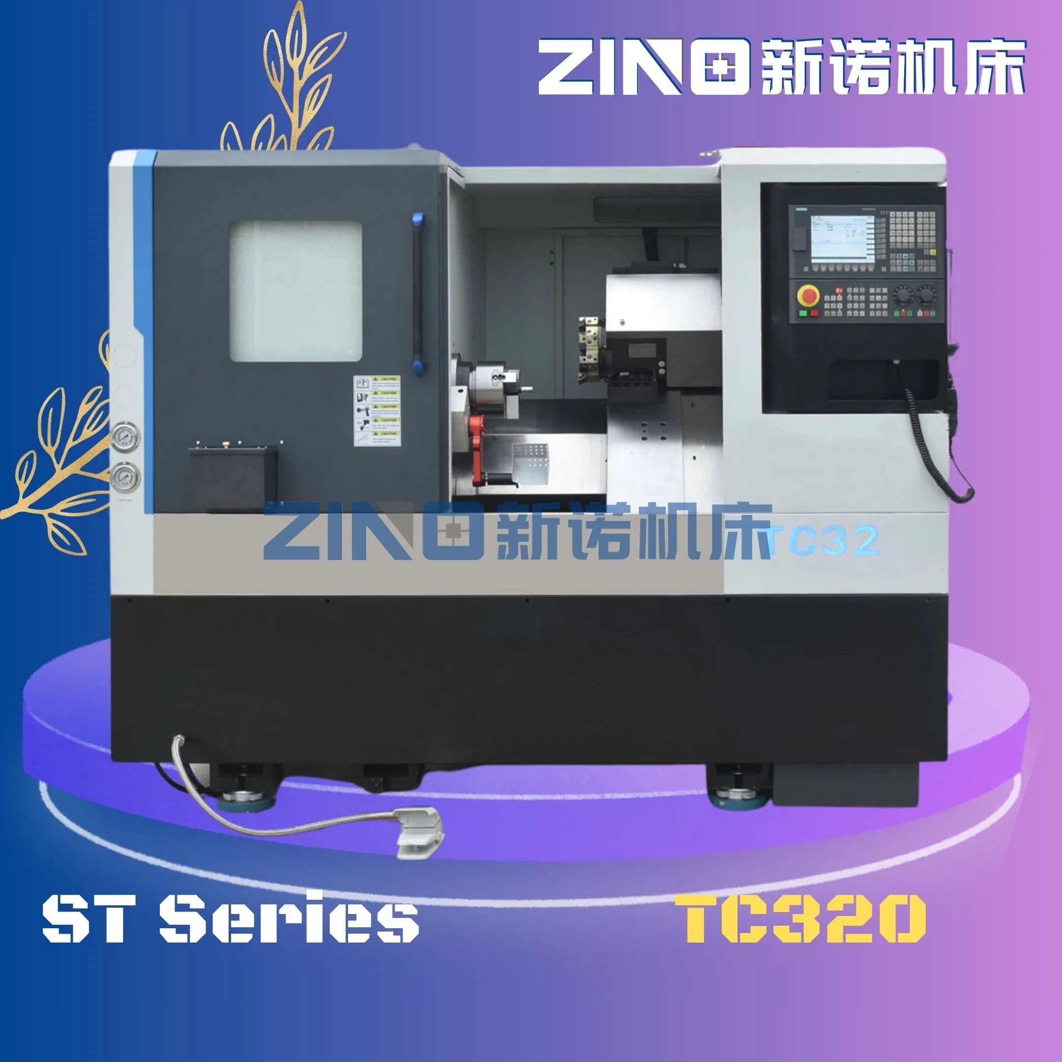SL350 Slant-Bed CNC Lathe with CE