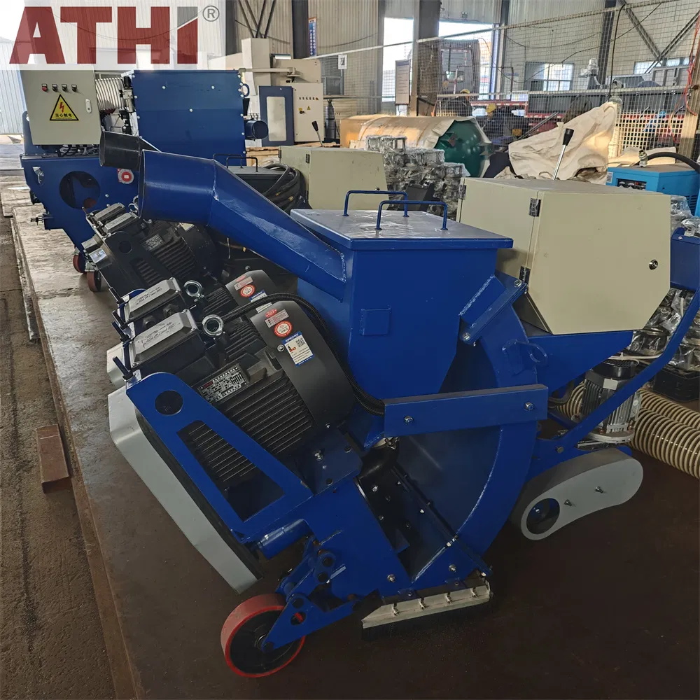 Road Surface Pavement Shot Blasting Machine