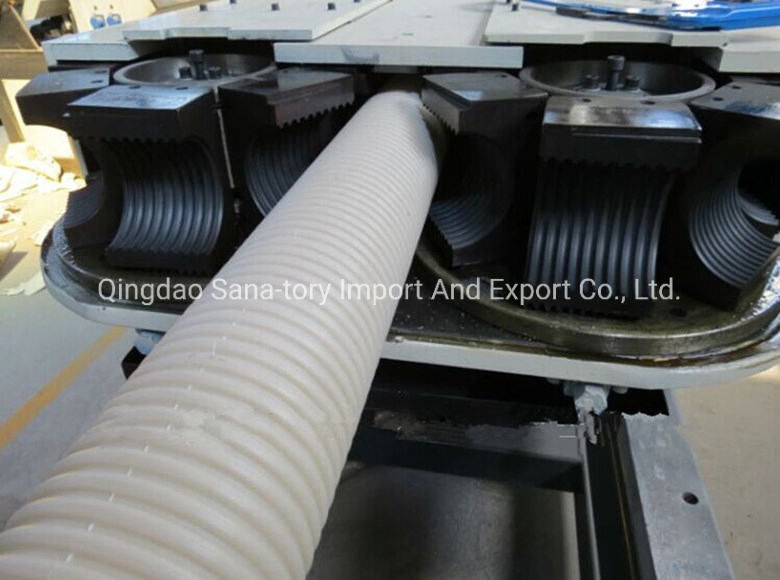 Plastic PE PP Double-Wall Corrugated Pipe Extrusion Production Machine Line
