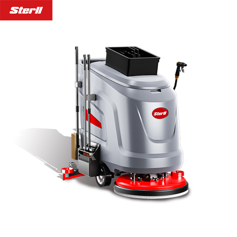 Commercial Walk Behind Floor Scrubber SX530 Electric Floor Cleaning Machine