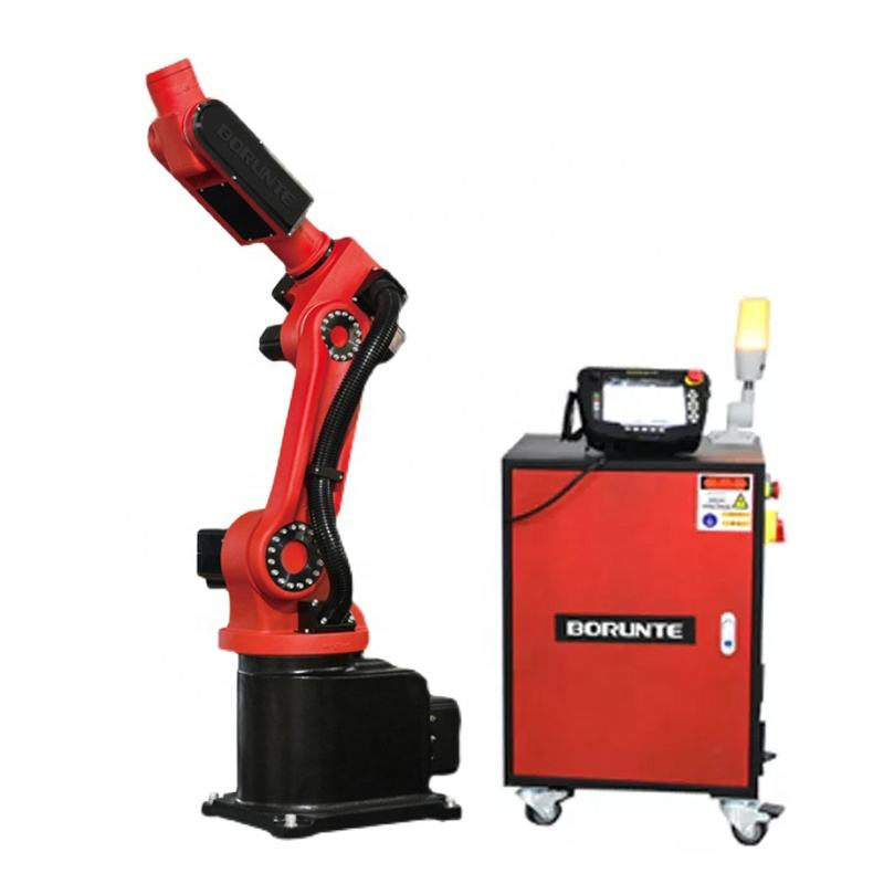 Brazo robótico CNC de 6 ejes para aplicaciones industriales de soldadura y pintura Brtirus0805A
