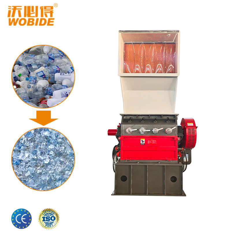 Plastic Crusher for PS PP LDPE PVC HDPE PET Bottle Crushing Machine