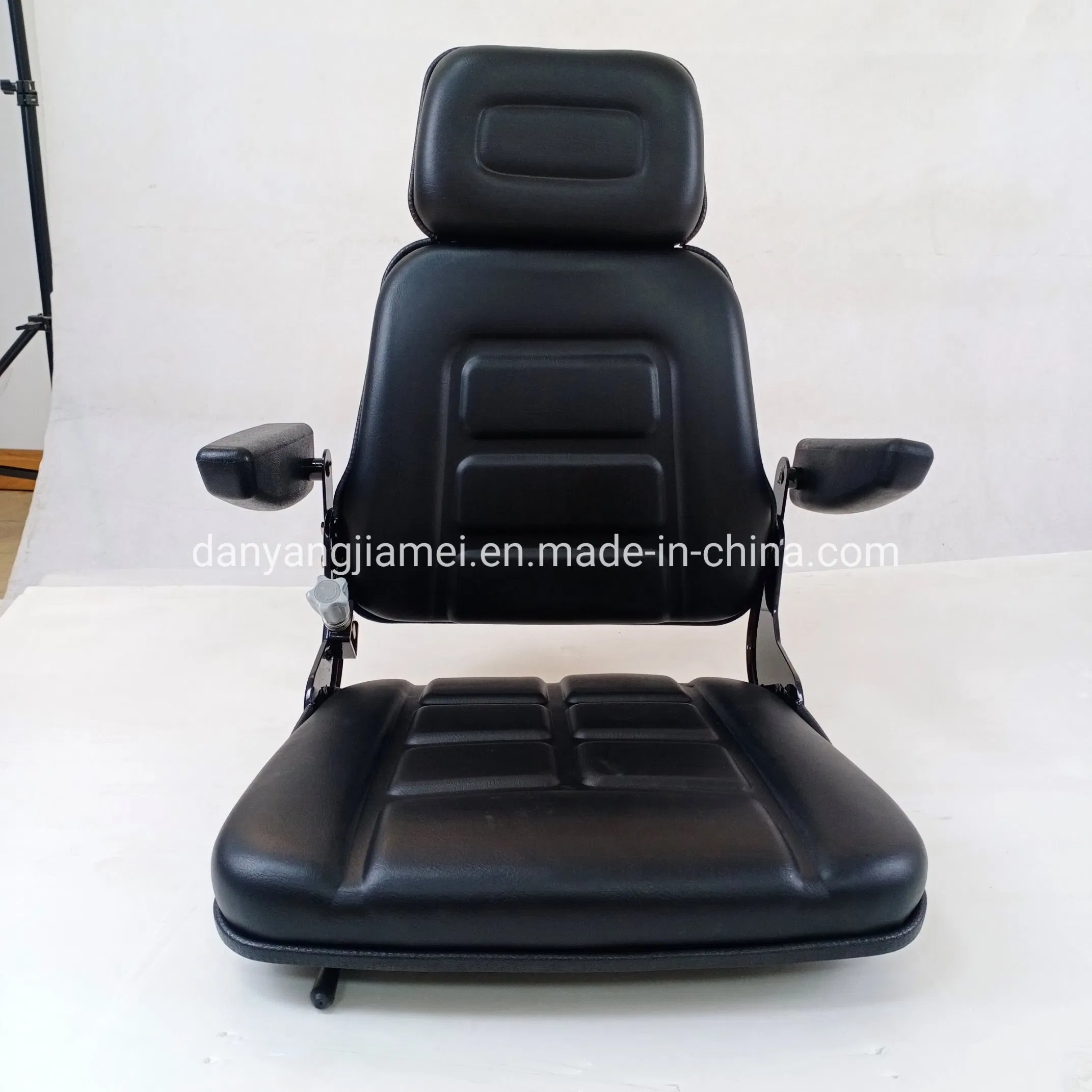 Electric Tricycle Black Seat with Headrest and Armrest