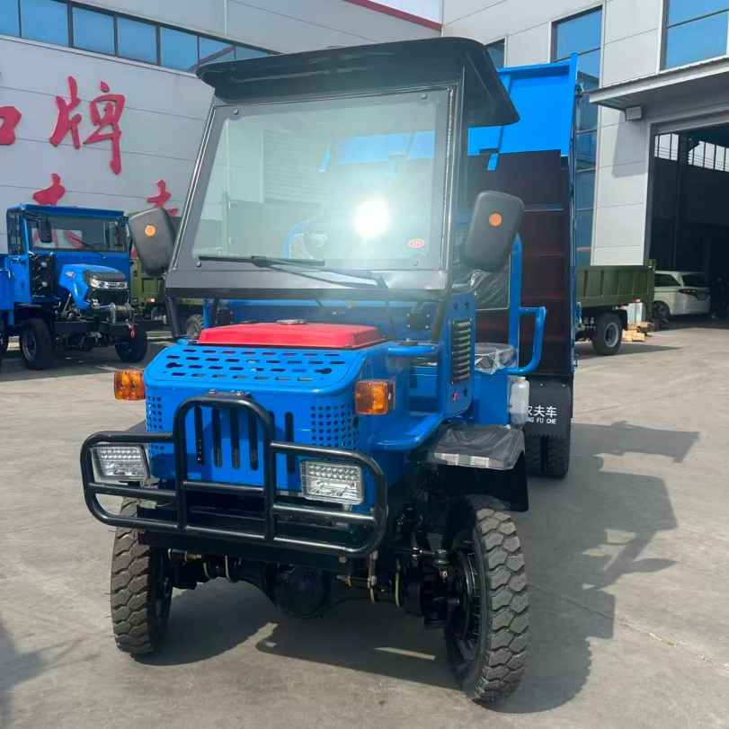 Off-Road Mini 4WD Rural Farmer Transporter for Village Building Material Haul