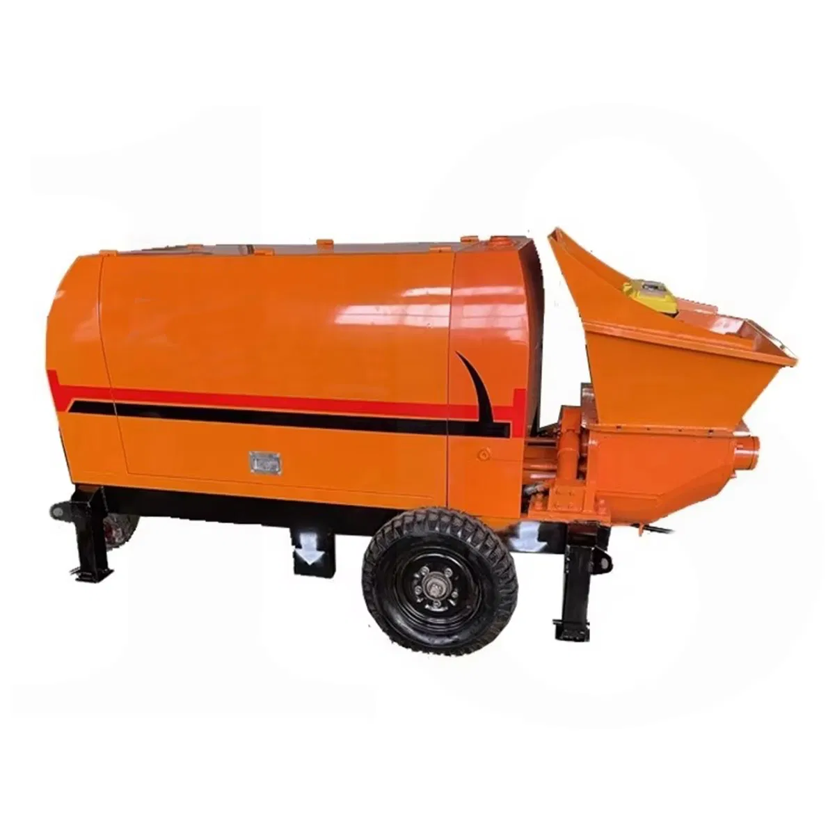 Struttura secondaria diesel mobile miscelazione grattacielo robusto pompa per calcestruzzo