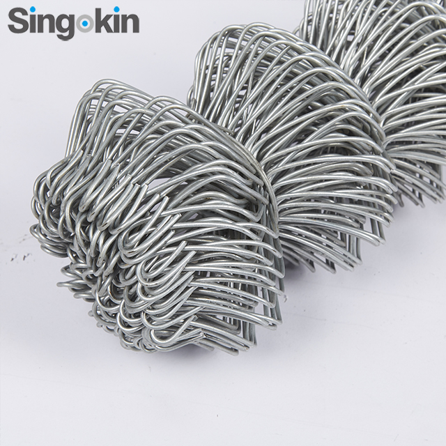 6FT x 50FT Galvanized Steel 9 Gauge Heavy Duty Chain Link Fencing