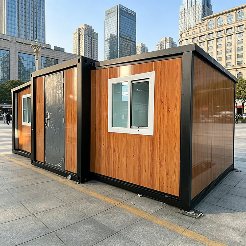 Waterproof Prefabricated Panel 10FT Container Expandable House Prefab Structure Home Two Bedroom Casa Portable