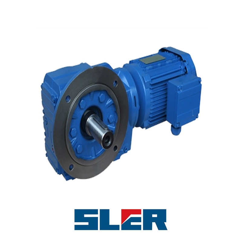 Helical-Bevel Combined Geared Motor B5 Flange-Mounted Large Transmission Ratio Large Torque Slow Speed