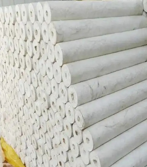Tuyau en fibre céramique ignifuge pour l'isolation des pipelines