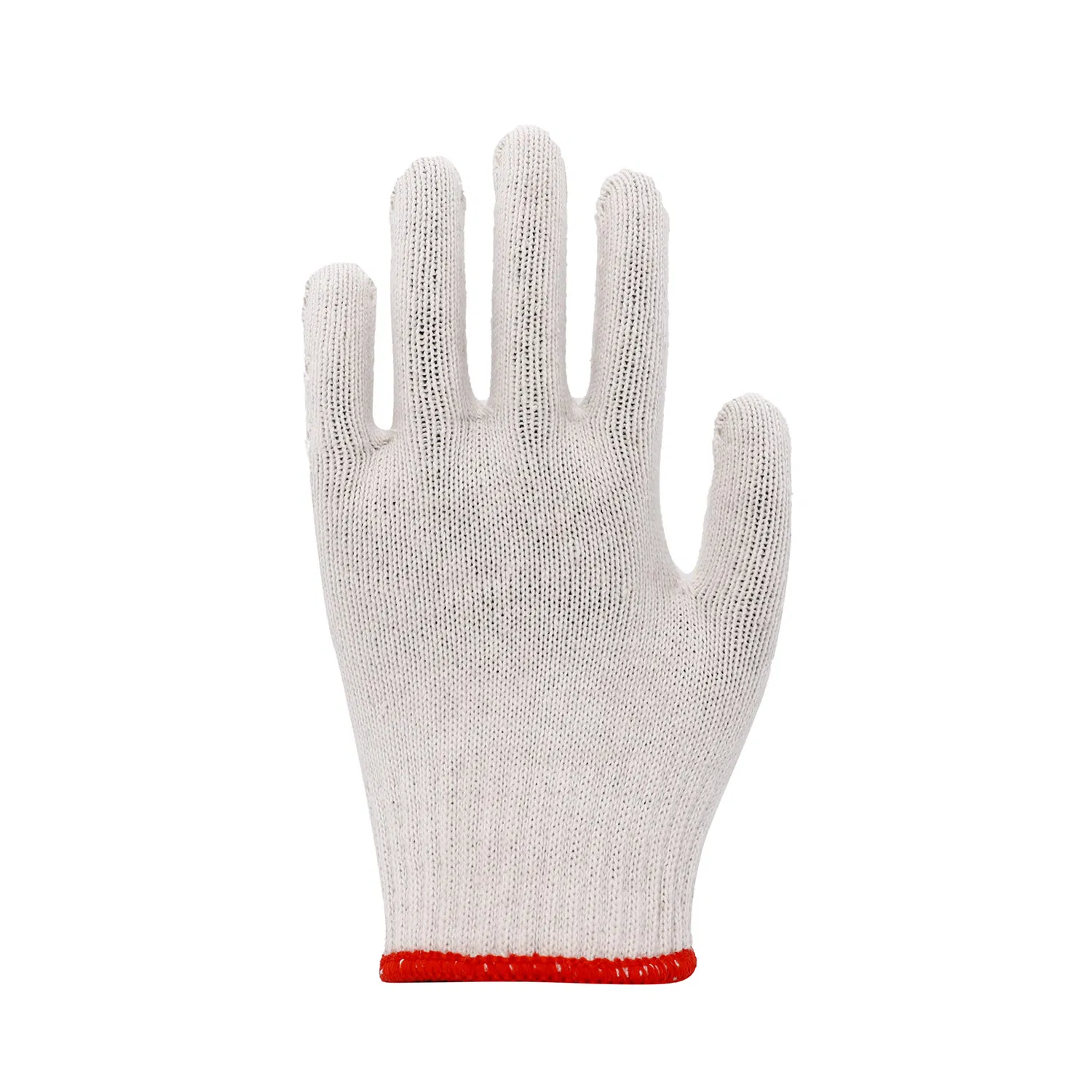 White Cotton Knitted Safety Gloves 30-70g/Pair