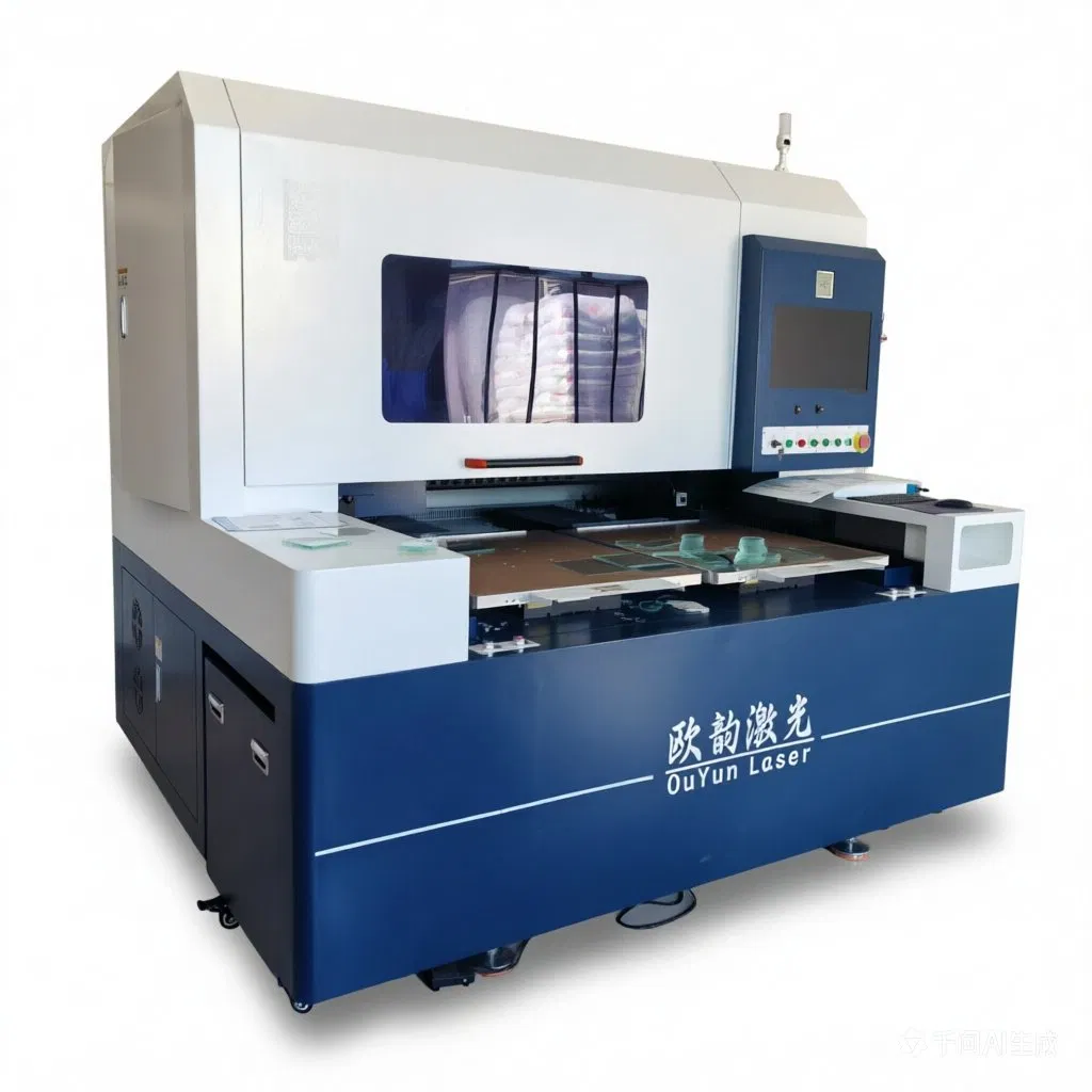 All-in-One Automatic Laser Cutting and Splitting Machine for Glass, Shower Enclosure & Bathroom Glass Processing